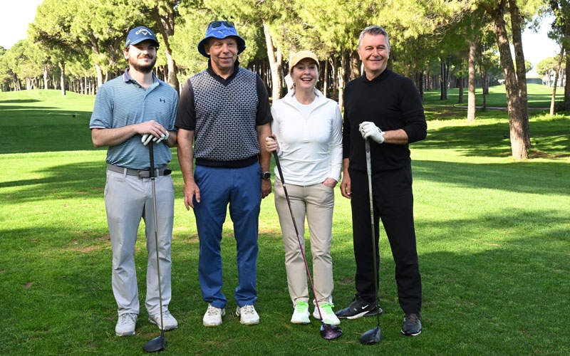Gloria Özaltın Championship golf turnuvasında kupalar sahiplerini buldu