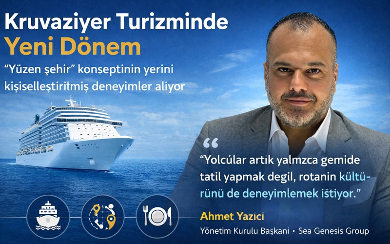 Kruvaziyer turizmi “yüzen şehir” anlayışından uzaklaşıyor