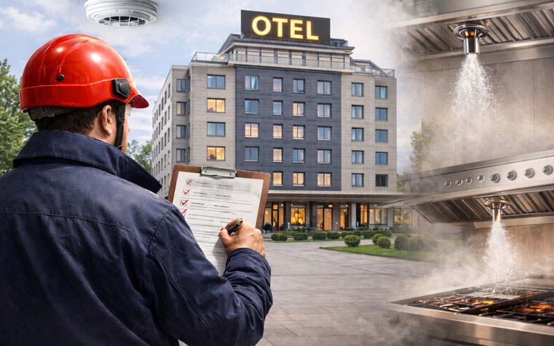 OTELLERDE YANGIN GÜVENLİĞİ RAPORU OLMAYAN TESİSLER KAPATILACAK