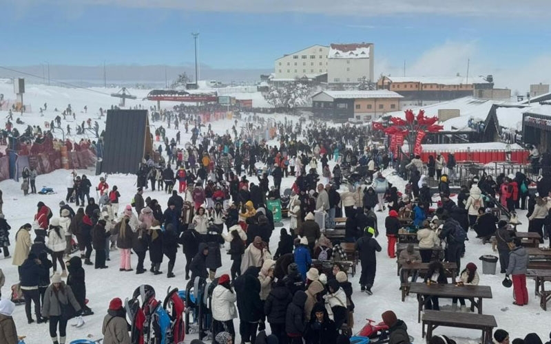 Erciyes Kayak Merkezi 3 milyon ziyaretçi sayısına ulaştı