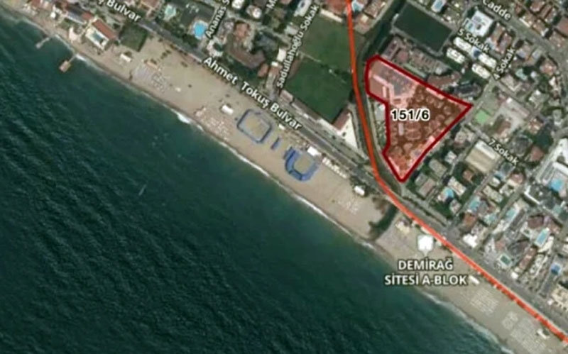 Alanya'ya 2,25 milyar TL'lik 5 yıldızlı otel yapılacak