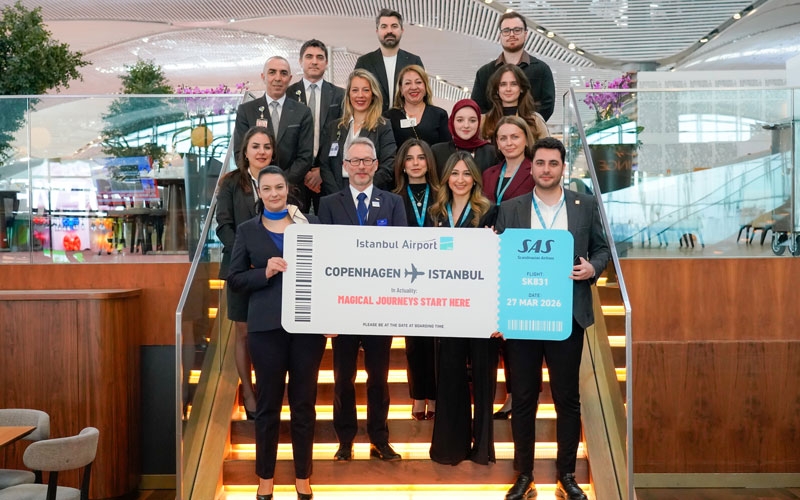 İskandinav Hava Yolları SAS, İGA İstanbul Havalimanı seferlerini başlatıyor