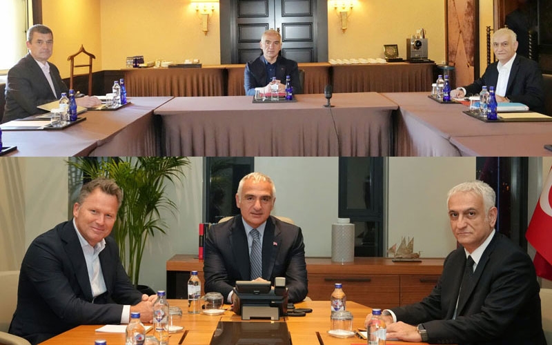 Bakan Ersoy, dev Tur Operatörleriyle bir araya geldi