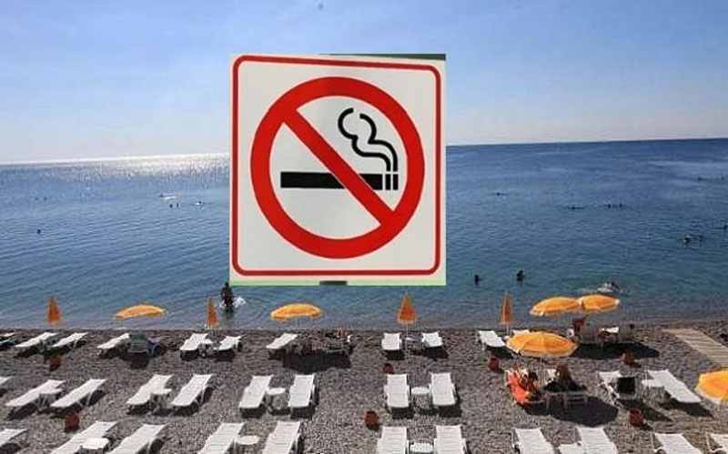 Plajlarda, parklarda sigara tamamen yasaklanıyor