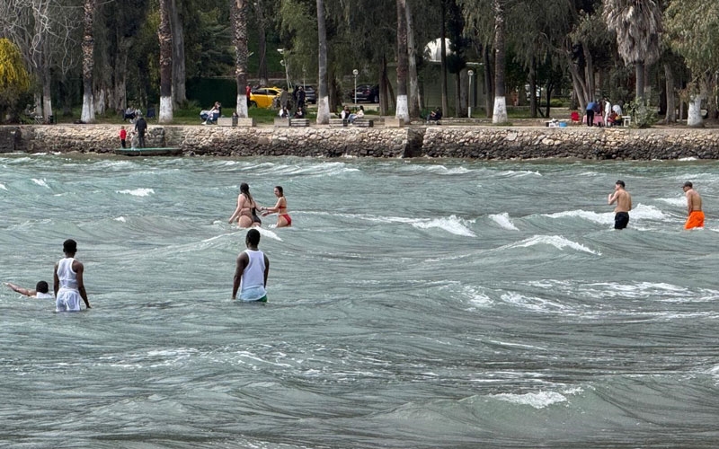 Deniz sezonu erken açıldı