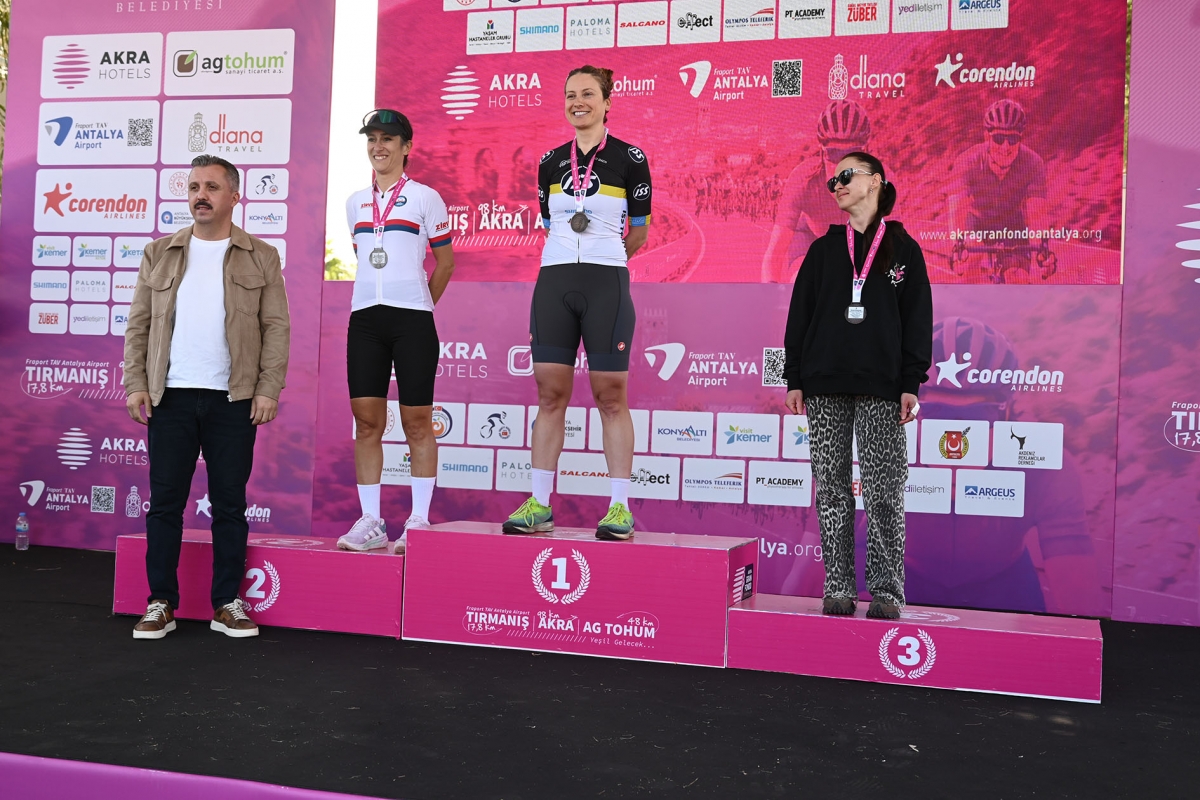 AKRA Gran Fondo Bisiklet Yarışları tamamlandı