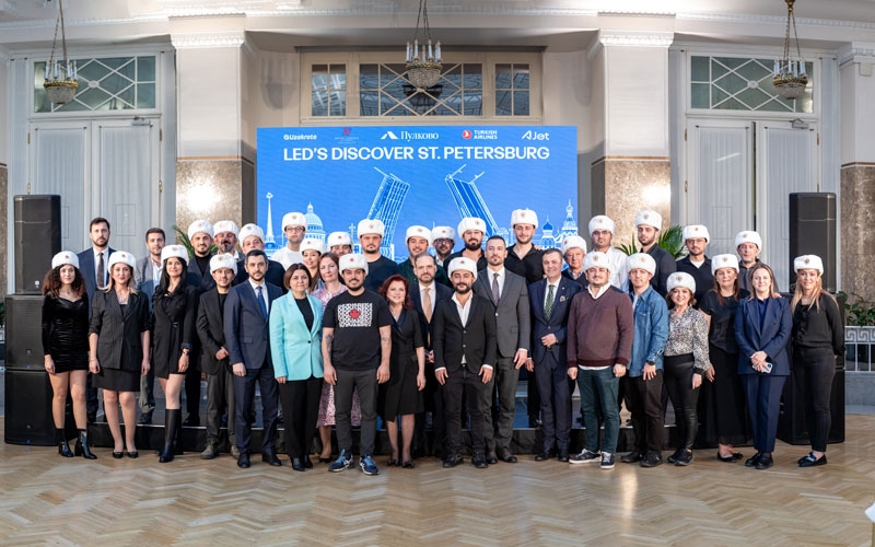 TURİZM SEKTÖRÜNÜN LİDERLERİ ST. PETERSBURG’DA BULUŞTU