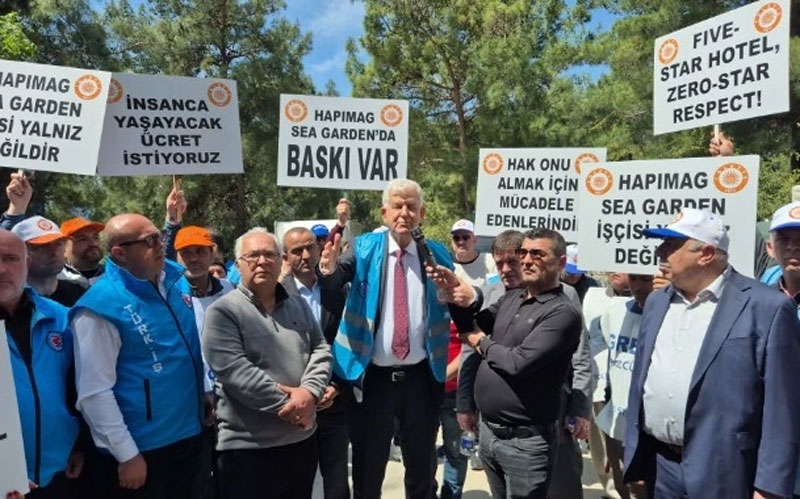 Otelde grev 373 çalışanla başladı