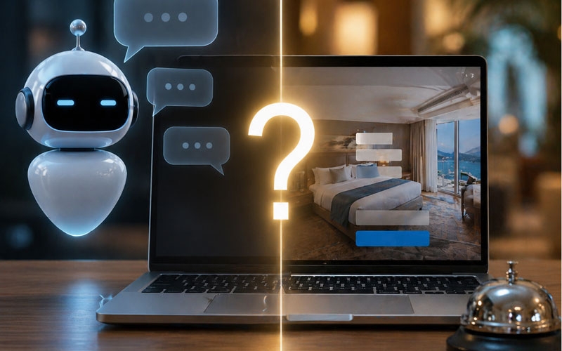 AI Chatbot mu, Rezervasyon Motoru mu? Oteller Neye Yatırım Yapmalı?