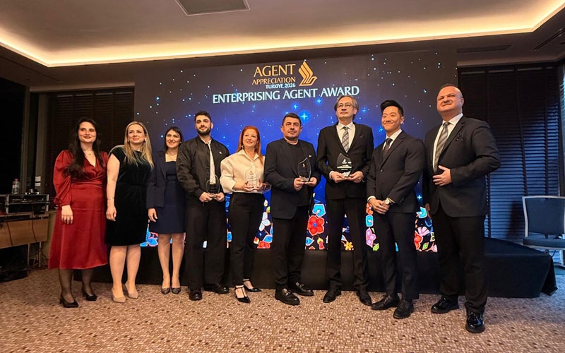 BookingAgora’ya Singapore Airlines’tan “Enterprising Agent” Ödülü