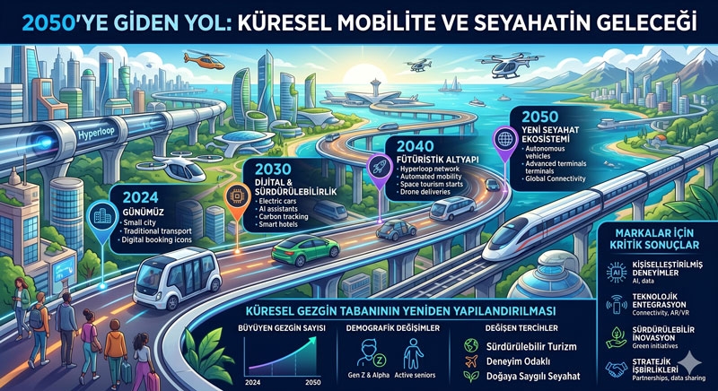 Seyahat eden nüfus oranı % 50’den %70’e yükselecek