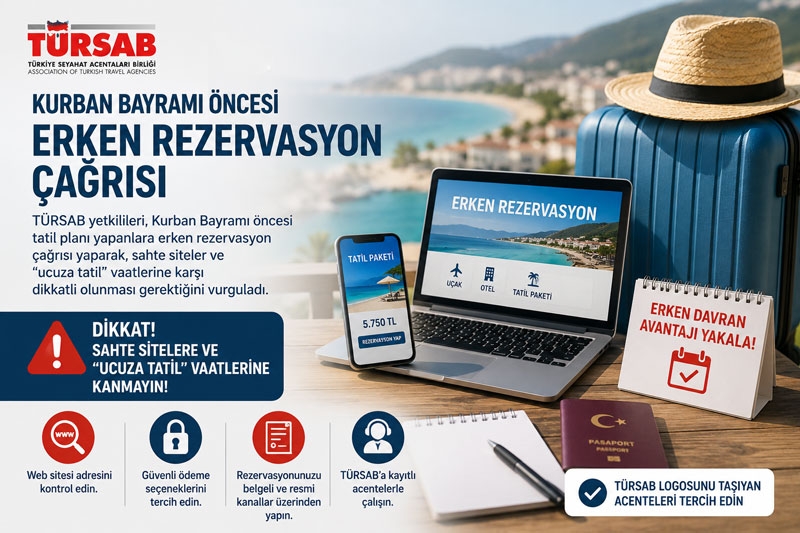 Kurban Bayramı Öncesi TÜRSAB’tan Kritik Uyarı 