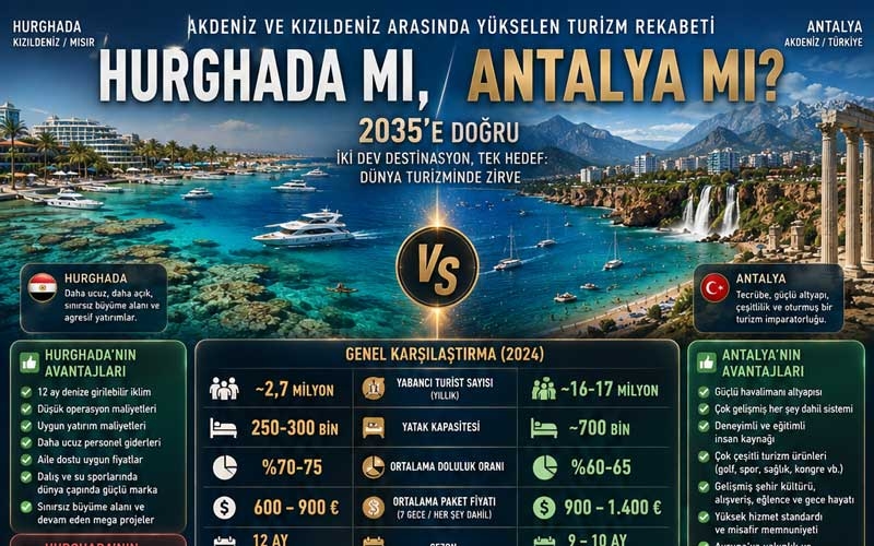 Recep Yavuz: “Hurghada artık Antalya’nın en güçlü rakiplerinden biri olmaya aday”