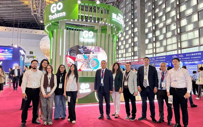 Karadeniz’in İncisi Trabzon, ITB China Shanghai Fuarında sahneye çıktı