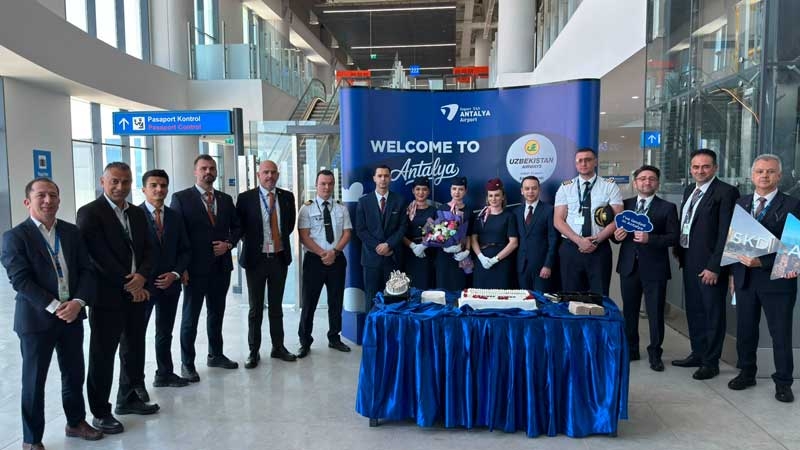 Semerkant–Antalya Hattında Tarihi İlk Uçuş Gerçekleşti