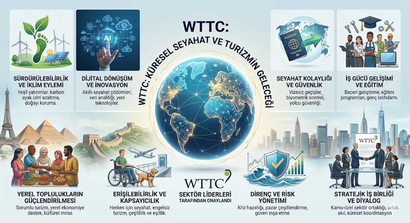 WTTC, turizm  sektörünün geleceğini şekillendirecek 8 stratejik önceliği belirledi