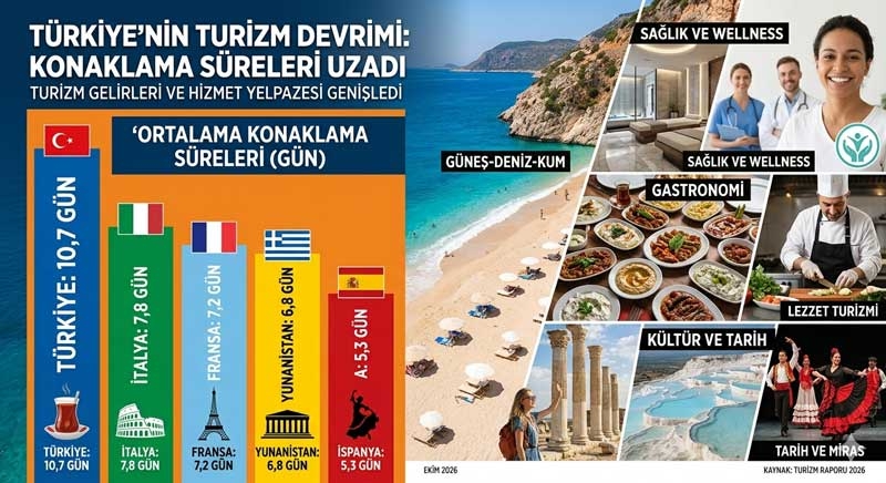Türkiye, turizmde dev rakiplerini geride bıraktı
