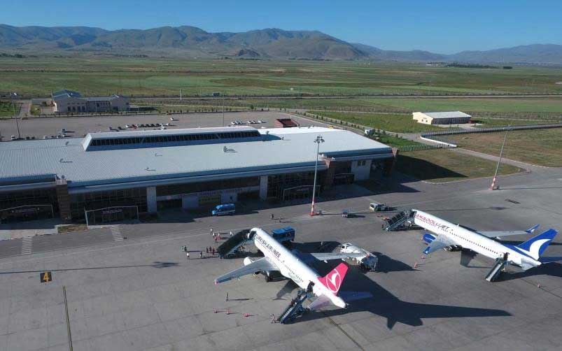 Erzurum Havalimanında 5 ayda 544 bin kişi uçtu