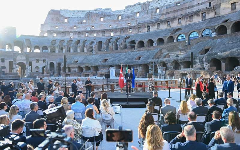 Kültür ve Turizm Bakanlığı'ndan Roma'ya kültürel diplomasi çıkarması