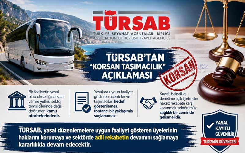 TÜRSAB’dan 