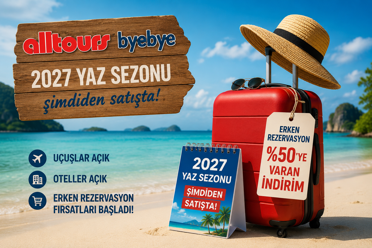 Turizmde rekor erken rezervasyon hamlesi 
