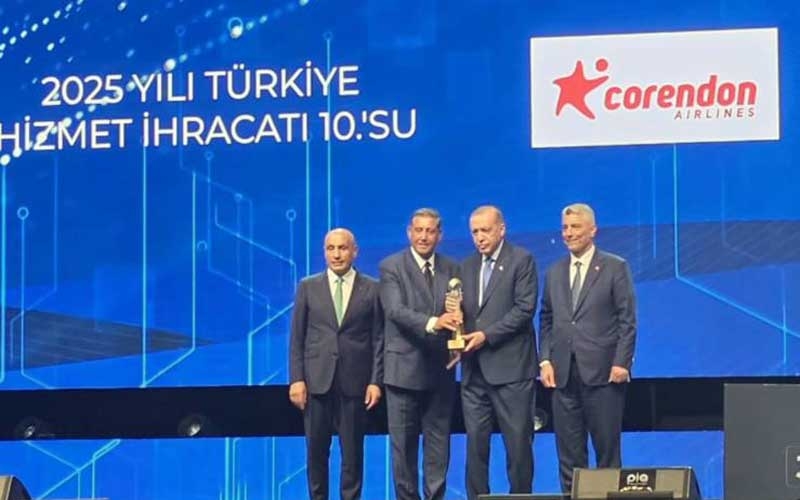 Corendon Airlines, TİM'in ihracat şampiyonları arasında çifte başarıya ulaştı