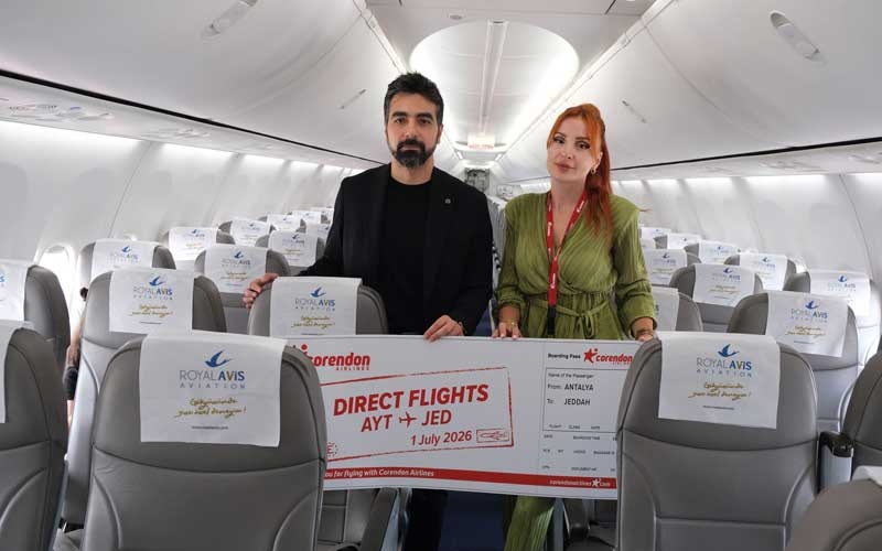 Corendon Airlines, Antalya'dan direkt Cidde’ye  umre seferlerini başlatıyor