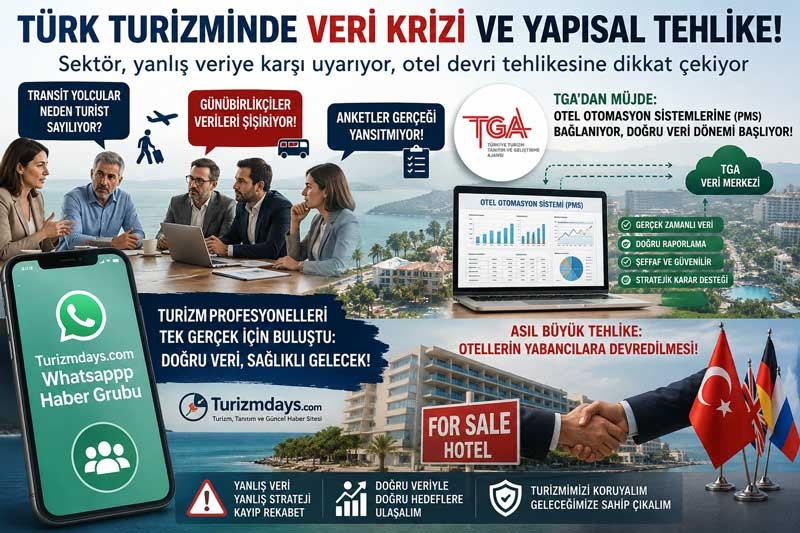 Turizm sektöründe veri sorunu