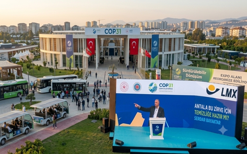 COP31 Dünya İklim Zirvesi Antalya EXPO'yu dönüştürüyor