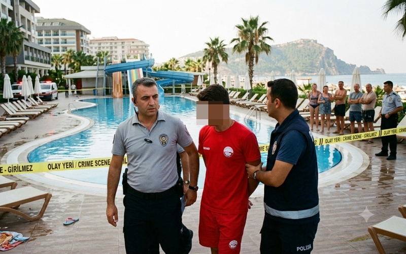 5 yıldızlı otelin havuzunda boğulma tehlikesi geçiren 8 yaşındaki çocuk hastanede hayatını kaybetti