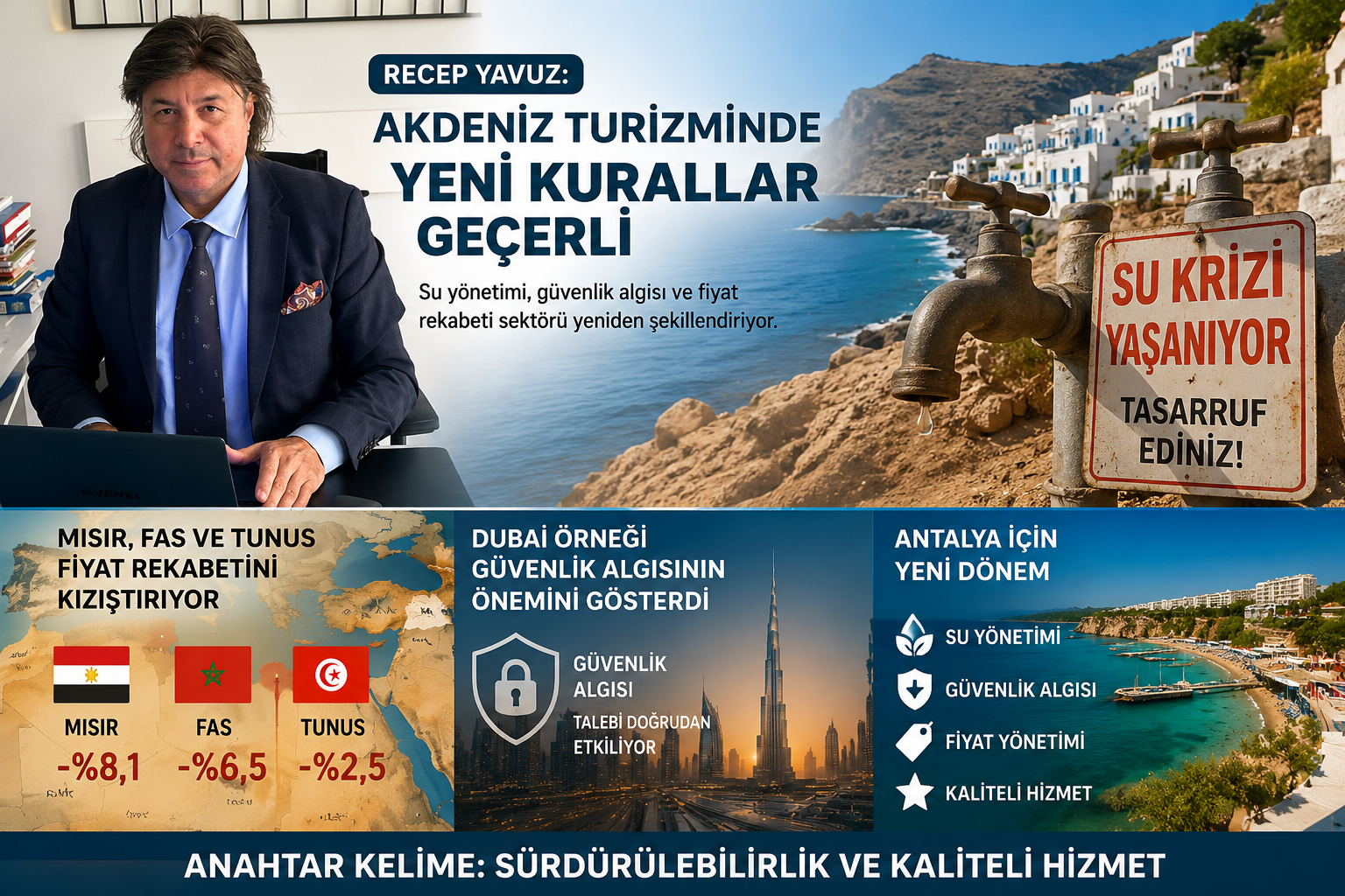 Akdeniz turizminde dengeler değişiyor