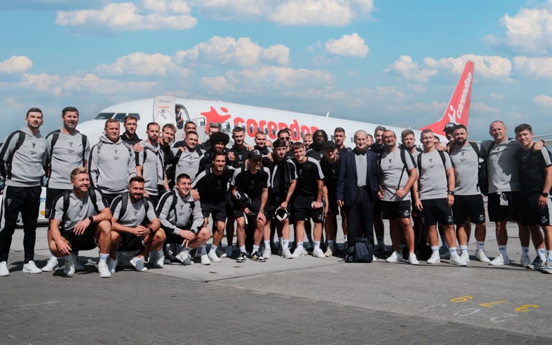 Górnik Zabrze, Fenerbahçe deplasmanına Corendon Airlines ile uçtu