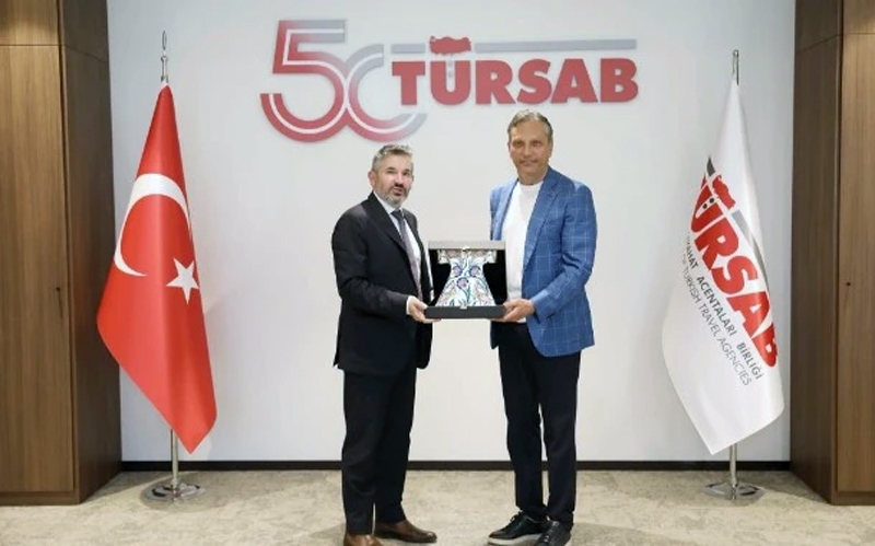 Avrupa turizmi ve ortak projeler TÜRSAB'ta masaya yatırıldı