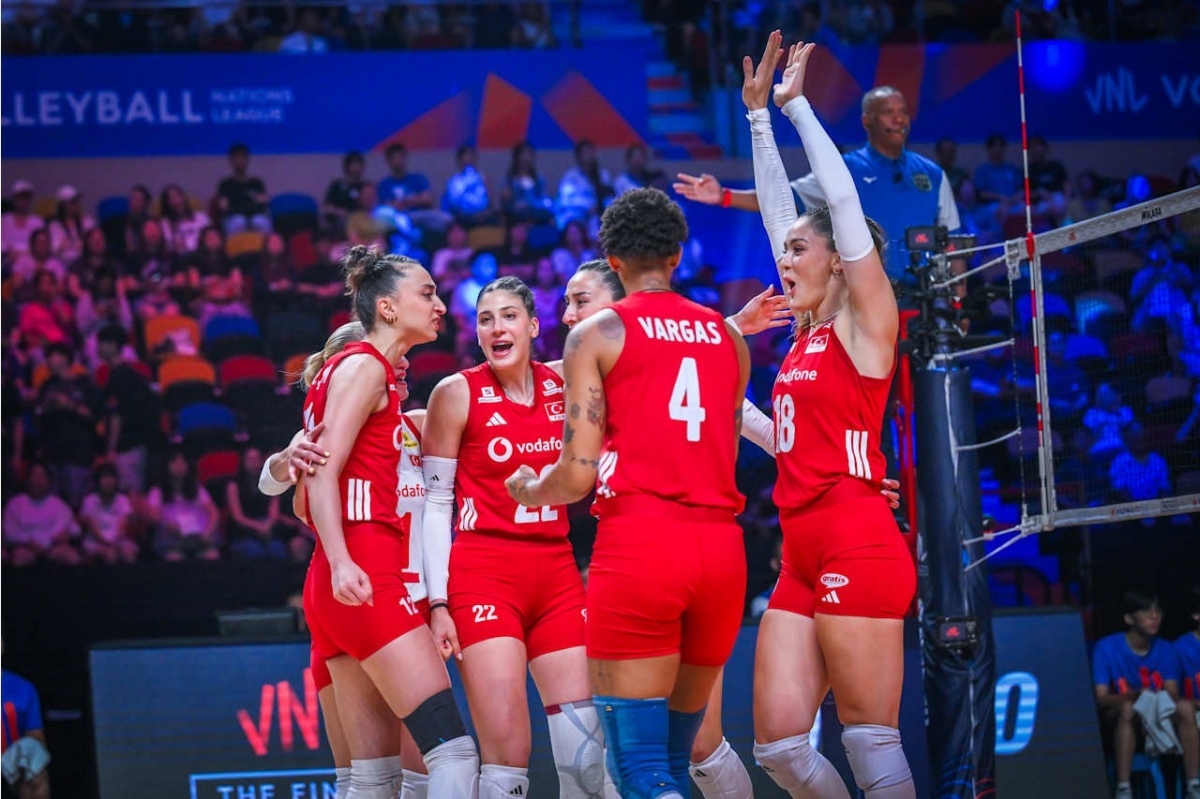 A Milli Kadın Voleybol Takımı, Milletler Ligi’nde şampiyon oldu
