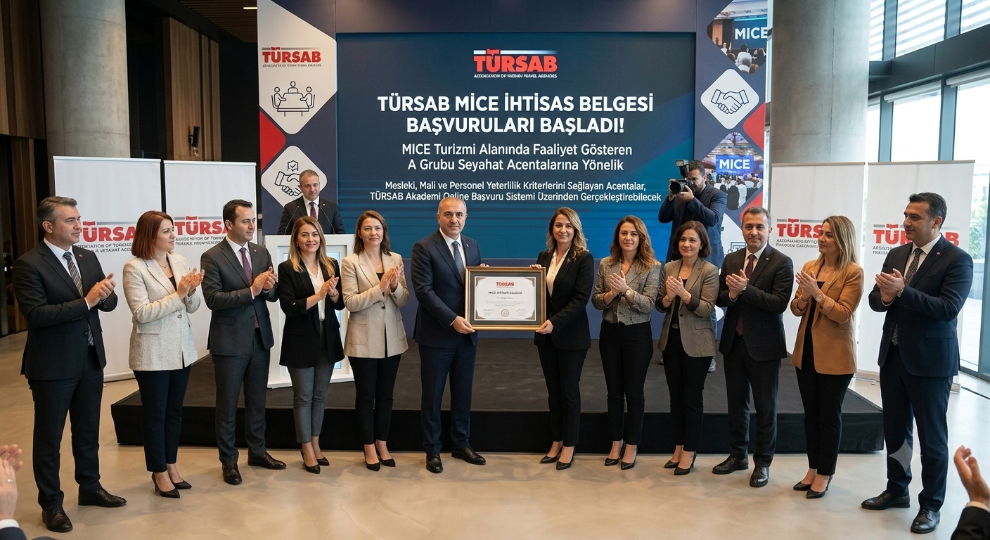 TÜRSAB, MICE İhtisas Belgesi için başvuru sürecini başlattı