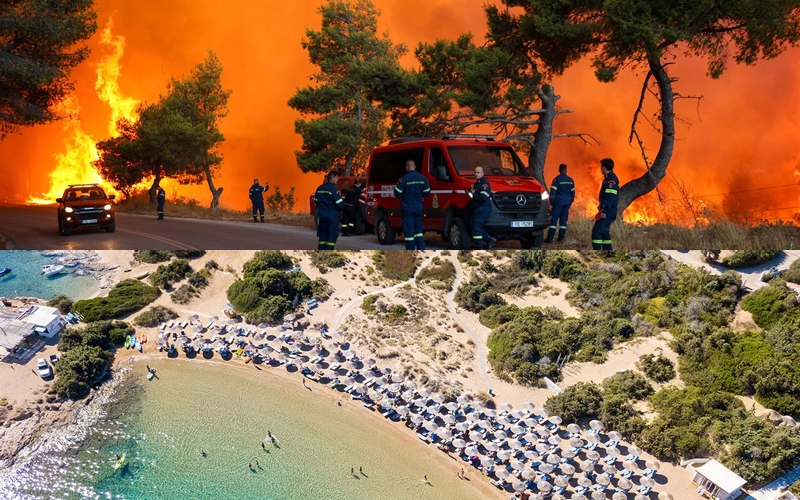 Paros yangını Akdeniz Turizmini uyardı