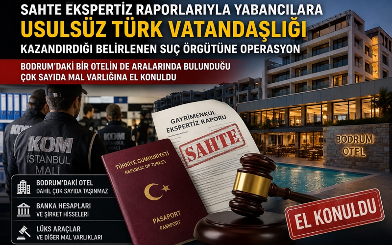Bodrum'daki bir otele el konuldu