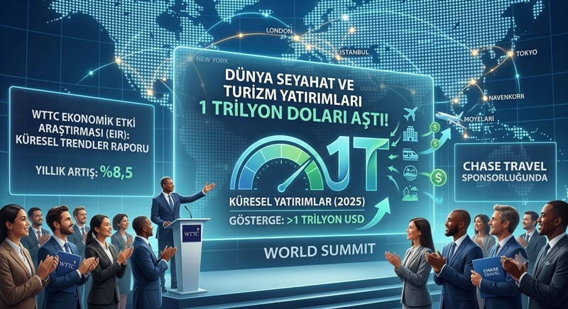Turizm sektörü dünya ekonomisine 11,6 trilyon dolarlık katkı sağladı