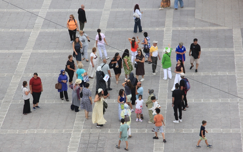 Samsun'da konaklayan turist sayısı yüzde 13,68 arttı