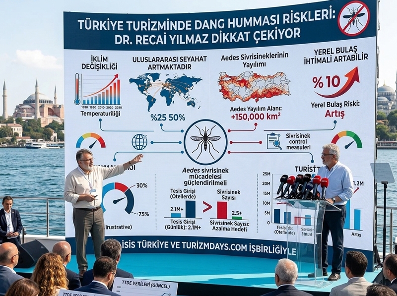 Yılmaz: ‘’Türkiye turizmi için yeni risk: Dang humması ve Aedes sivrisineği alarmı’’