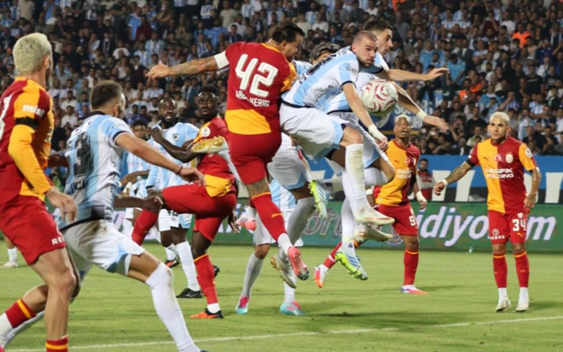 Galatasaray, Erzurumspor'u 4 golle geçti