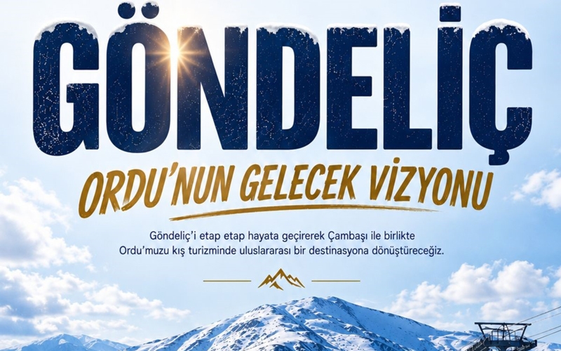 Ordu Göndeliç Dağı'na dev kış turizmi merkezi: 4 bin hektarlık tesis