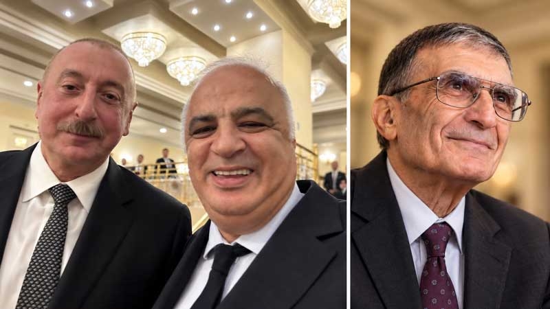 Prof. Dr. Aziz Sancar’a Azerbaycan’dan “Şöhret Nişanı”