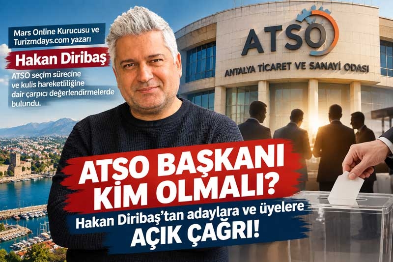 Hakan Diribaş’tan Sert ATSO Eleştirisi: 