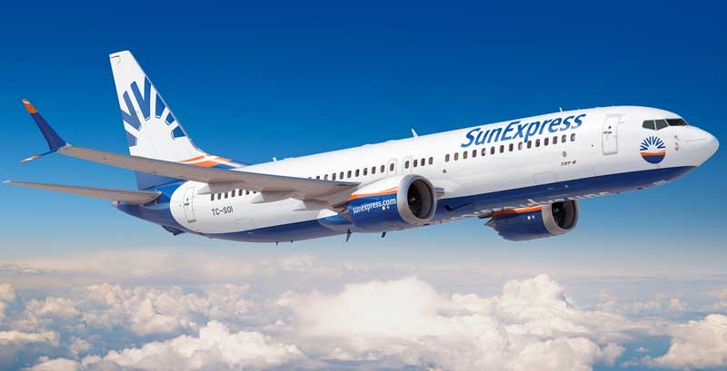  SunExpress “Avrupa’nın En İyi Tatil Hava Yolu” seçildi