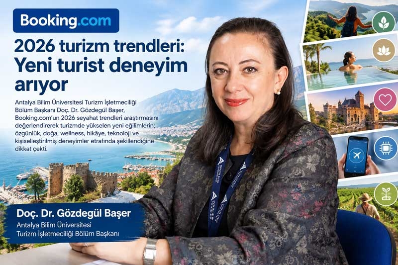 Booking.com’un 2026 araştırması: Turist artık “tatil” değil, kendine özel deneyim arıyor