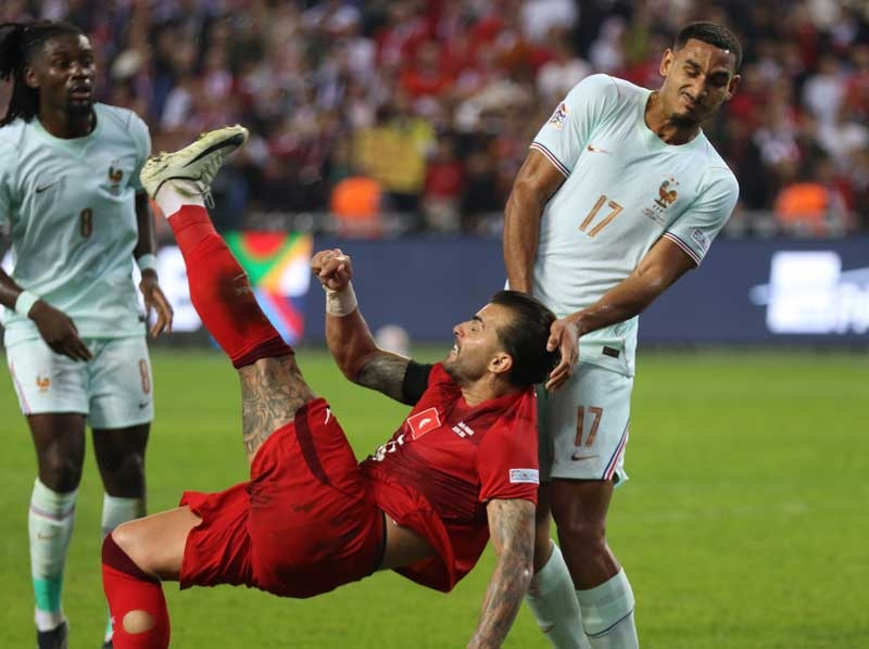 UEFA Uluslar Ligi: Türkiye: 0 - Fransa: 1