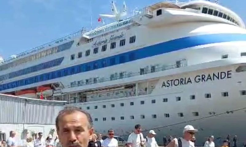 Sezonun ilk kruvaziyeri Samsun’da