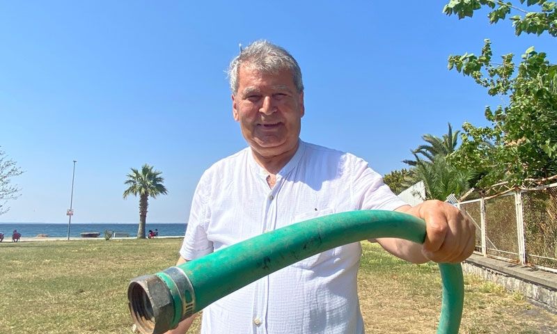 Ege'nin gözde turizm merkezlerinden Çeşme'nin 30 günlük suyu kaldı