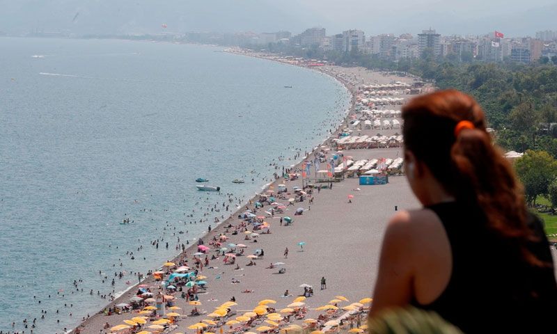Nem oran ı yüzde 85 olunca kent görünmez oldu